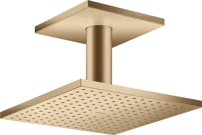 Produktbild von Kopfbrause AXOR 250/250 2jet Deckenmontage brushed bronze brushed bronze