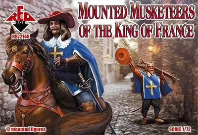 Produktbild von Red Box  RB72146 - 1:72 Mounted Musketeers of the King of France - Neu