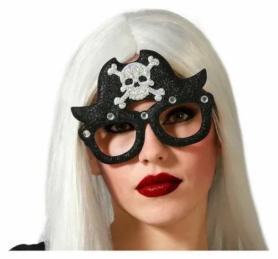 Produktbild von Brillen Piraten Metallic Halloween