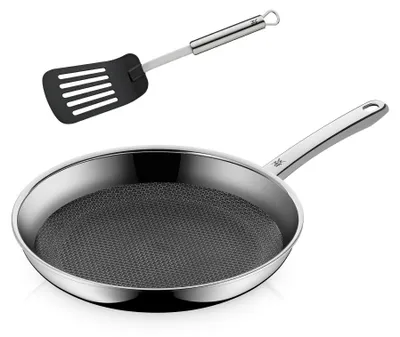 Produktbild von WMF 1756289990, Schwarz, Edelstahl, Aluminium, Edelstahl, Stahl, Edelstahl, Keramik, Gas, Induktion, Profi Resist, Deutschland