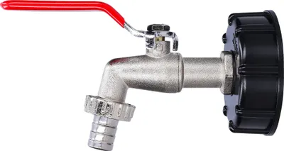 Produktbild von Sillar IBC kontajnery PRÍSLUŠENSTVO 1/2 palca mosadzné príslušenstvo Ibc nádrže Ibc nádrž adaptér Ibc ventil pre S60x6 vodnú nádrž 1000L