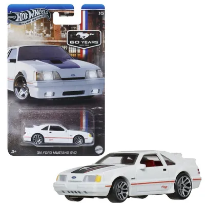 Produktbild von Ford Mustang SVO 1984 JBY50 | Hot Wheels Silver Series Fahrzeug