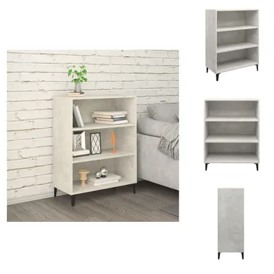 Produktbild von vidaXL Sideboard Betongrau 69,5x32,5x90 cm Holzwerkstoff -  Sideboards