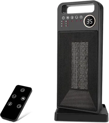 Keramik-Heizlüfter, 2000 W mit Fernbedienung und Timer für Räume von 10 m² – Produktbild 1