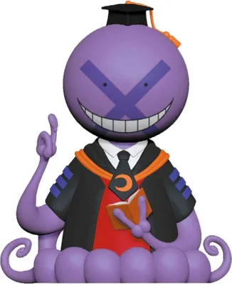 Productafbeelding van Assassination Classroom, spaarvarken, Koro Sensei, paars