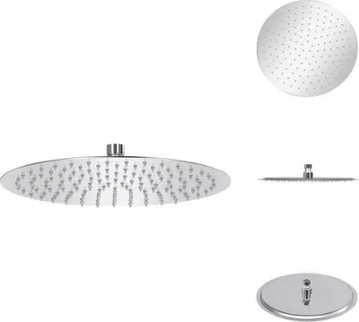 Zdjęcie produktu dla vidaXL Deszczownica 304 stal nierdzewna okrągła 30 cm - Głowice prysznicowe