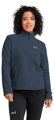 Produktbild von Jack Wolfskin Damen Taunus 100 HZ W Fleecepullover, Midnight Sky, XL