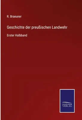 Produktbild von Geschichte der preußischen Landwehr