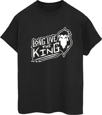Produktbild von Disney - "The Lion King The King" T-Shirt für Damen BI29493 (S) (Schwarz)