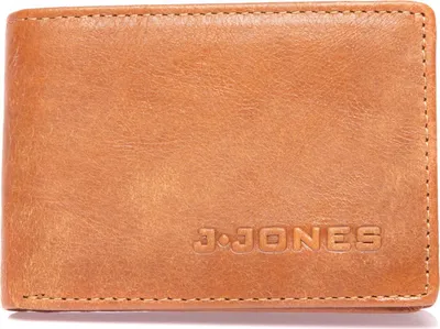 Zdjęcie produktu dla J Jones Portfel Męski Skórzany Mały Kieszonkowy Brązowy