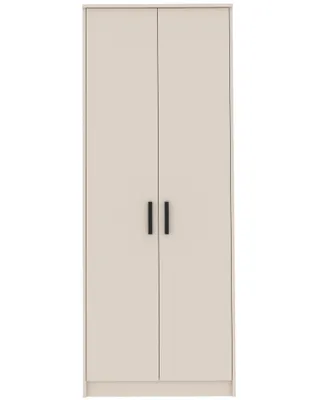 Produktbild von Kleiderschrank GRANT 13 Cashmere zweitüriger Drehtürenschrank mit Kleiderstange