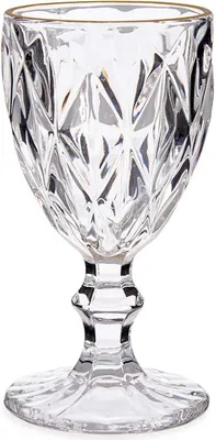 Produktbild von Glas Diamant Gold Durchsichtig Glas 245 ml