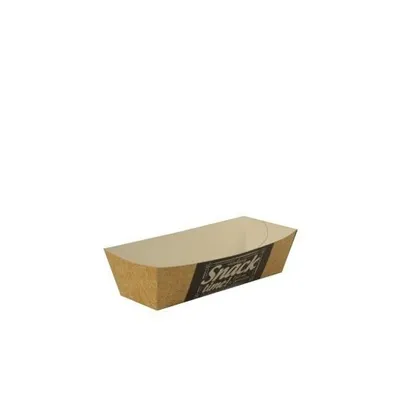 Produktbild von Snacktrays, Pappe "pure" 3 cm x 3,3 cm x 10,5 cm "Good Food"