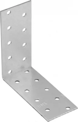 Produktbild von Montagewinkel KM 16, 90x90x40 verzinktes Blech / Packung 1 Stk.
