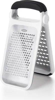Obrázok produktu pre OXO 11216000, Ploché strúhadlo, Čierna, Nerezová oceľ, Biela, Nerezová oceľ, Plast, Nerezová oceľ, 1 kusov