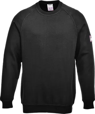Produktbild von Sweatshirt Modaflame - Größe S - Schwarz - Portwest