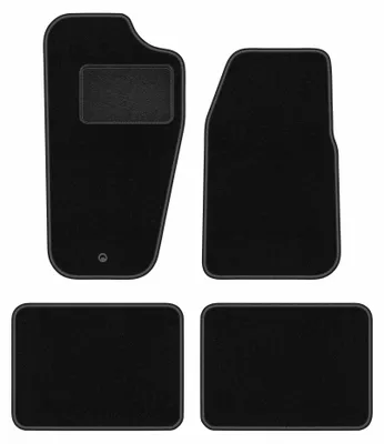 Zdjęcie produktu dla Dywaniki samochodowe welurowe LUX do: Jeep Grand Cherokee ZJ (1998-2005, terenowy) czarne, z mocowaniami