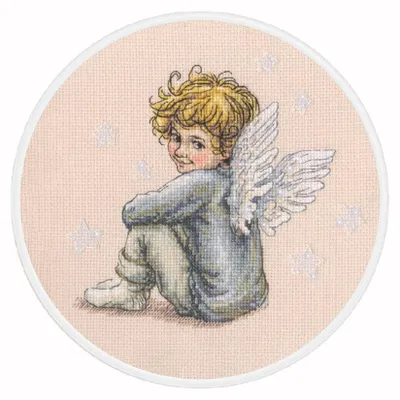 Productafbeelding van Kruissteekset "Dreamer I", 18x17 cm