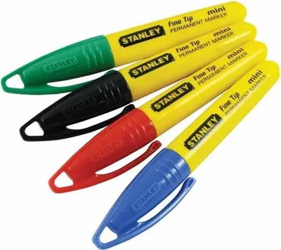 Produktbild von Stanley 1-47-324, Schwarz, Schwarz, Gelb, 72 Stück(e)