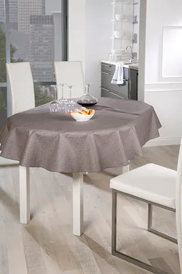 Obrázok produktu pre Obrus na stôl PEYER SYNTEX oválny antracit 140 x 190 cm