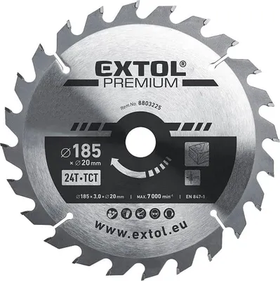 Image de kotouč pilový s SK plátky, O 185x3,0x20mm, 24T