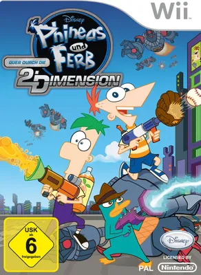 Produktbild von Phineas und Ferb - Quer durch die 2. Dimension