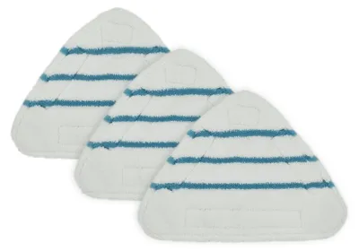 Produktbild von Ersatztücher Dampfreiniger Bodentücher Dampfbesen Pad - 3 Stück Dampfbesen Ersatzpads mit Dreieckigem Ersatztücher Dampfbesen Mop Pads Ersatztücher langlebig