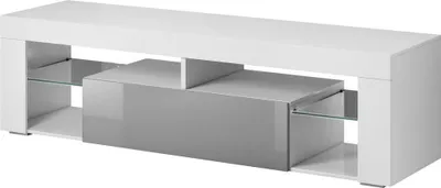 Produktbild von copy of TV-Möbel REN weiß mit LED 150x41,6x42 cm VIVALDI Ihre Auswahl: Mit LED,