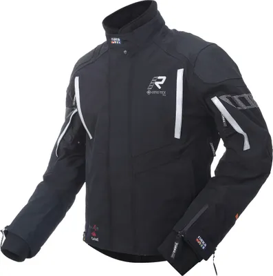 Produktbild von Rukka Shield-R Motorrad Textiljacke, schwarz/silber, 60