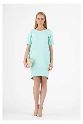 Produktbild von Damen Kleid klassisch elegant Mini-Kleid; Mintgrün/M/38