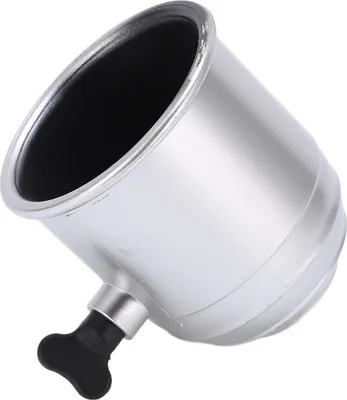 Imagen del producto de Tapa para rótula de enganche universal, protector para juntas de vehículos con remolque, resistente al agua y al polvo, compatible con vehículos recreativos (furgonetas) (color plateado, modelo CP-0235)