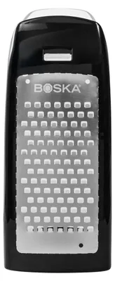 Produktbild von Boska Easy Grater / mit praktischem Auffangbehälter / Kunststoff / Edelstahl / Silber / 165 x 70 x 45 mm