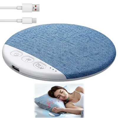 Obrázek produktu pro Velmi tenký Bluetooth reproduktor, určený k umístění pod polštář, s funkcí časovače a bílým šumem
