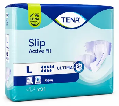 Produktbild von Tena Slip Active Fit Ultima Large - Packung mit 21 Stück 1 PZN 7322540795790