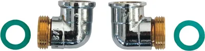 Produktbild von KWC AR Anschlussset, für Duschpaneel,  bei Wandeinbaukasten 195x215 mm