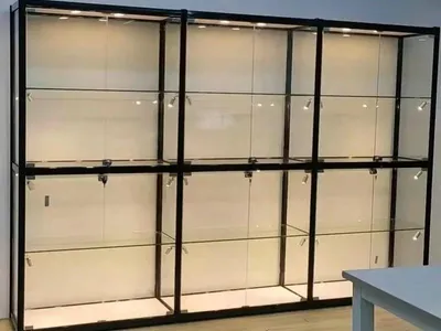 Zdjęcie produktu dla Szklana witryna Witryna szafka Witryna szafka kolekcjonerska
