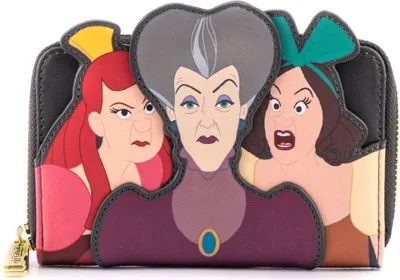 Produktbild von Loungefly Disney by Loungefly Geldbeutel Villains Scene Evil Stepmother And Step Sisters LF-WDWA1854