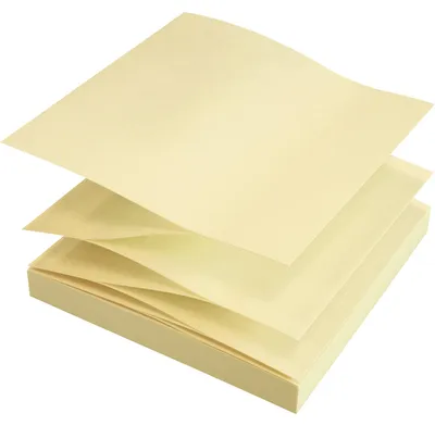 Immagine prodotto di Soennecken sticky note oeco 5864 RC Z-fold 75x75mm 100 fogli giallo 12pz.