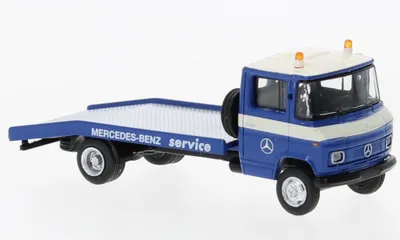 Produktbild von Brekina H0 1/87 36732 Mercedes L 608 D Abschleppwagen 1968, MB Service, - NEU