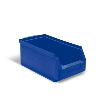 Produktbild von Protaurus Sichtlagerkasten Größe 4 in blau 350x200x150mm