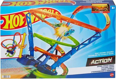 Zdjęcie produktu dla Hot Wheels Action HGV67, Tor dla pojazdów do zabawy, 5 lat(a), D, Plastik, Wielobarwny
