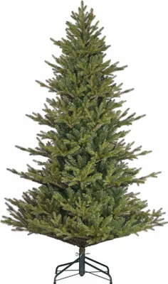 Productafbeelding van Kunstkerstboom Meran groen H215 x dia. 137 cm Black Box