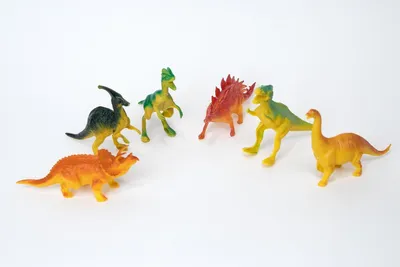 Obrázek produktu pro Set plastových figurek dinosaurů.