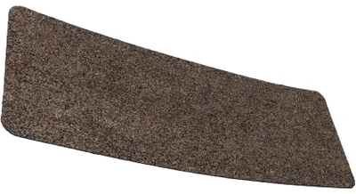 Produktbild von Schuhplatz POET Schuhparkplatz schmal Schmutzfangmatte Unifarben 35x100cm Kräusel Braun Robust