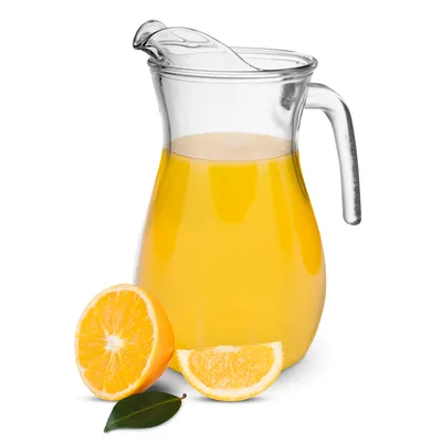 Produktbild von Wasserkrug aus Glas Wasserkaraffe Glaskanne Saftkrug Teekanne 1,2 l