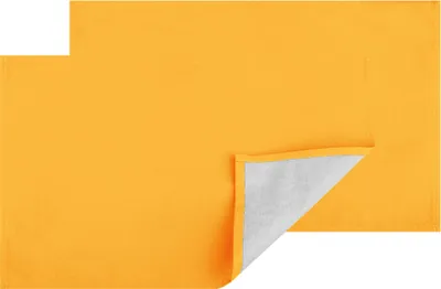 Produktbild von Platzsets Tischläufer Tischmatte Tischdecke, moderne Tischdeko (Hellorange  / 2x Platzsets)