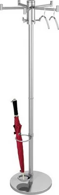Produktbild von 1x Stilvolle Standgarderobe mit 2 x 5 Haken Haushalt, Jackenständer