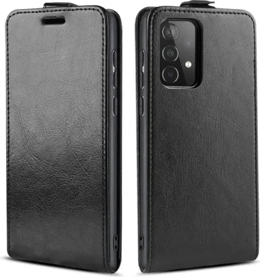 Produktbild von Handy Hülle für Samsung Galaxy A72 5G Magnet Cover Case Klapphülle Schutzhülle Farbe: Schwarz