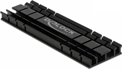 Produktbild von DeLOCK 18285, Aluminium, Schwarz, 22 mm, 70 mm, 5,2 mm
