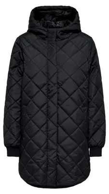 Produktbild von ONLY Onljuliet Quilted Hood Zip Coat Otw Noos
